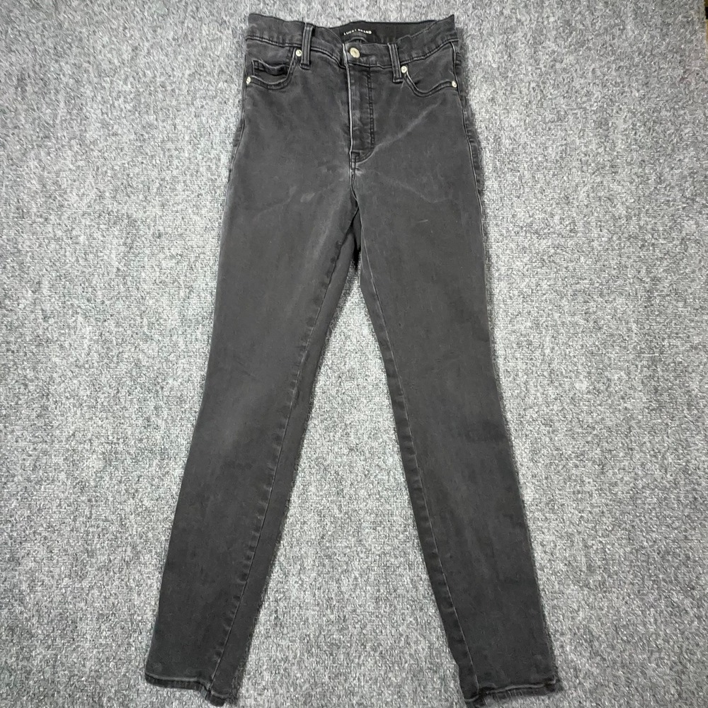 Lucky Brand Uni Fit Skinny Jean Womens Size 3 W27-29 Regular Faded Black 7W15022